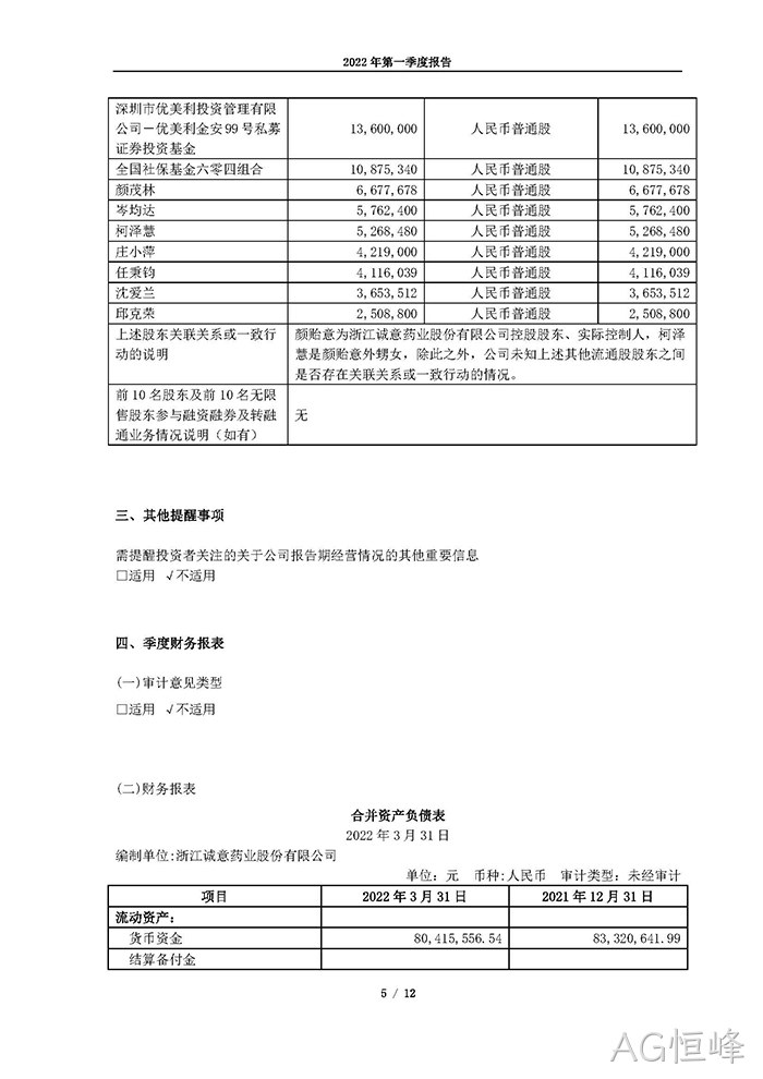 AG恒峰2022年第一季度✩✩报告_页面_05